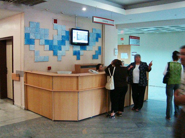 Señalización digital en el Hospital Universitario Gazi, Turquía