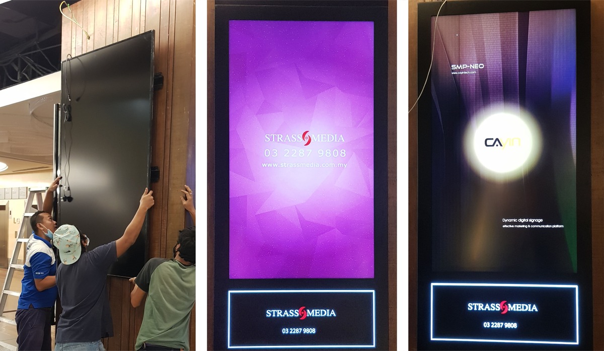 Señalización Digital en el Centro Comercial Mid Valley Megamall, Malasia