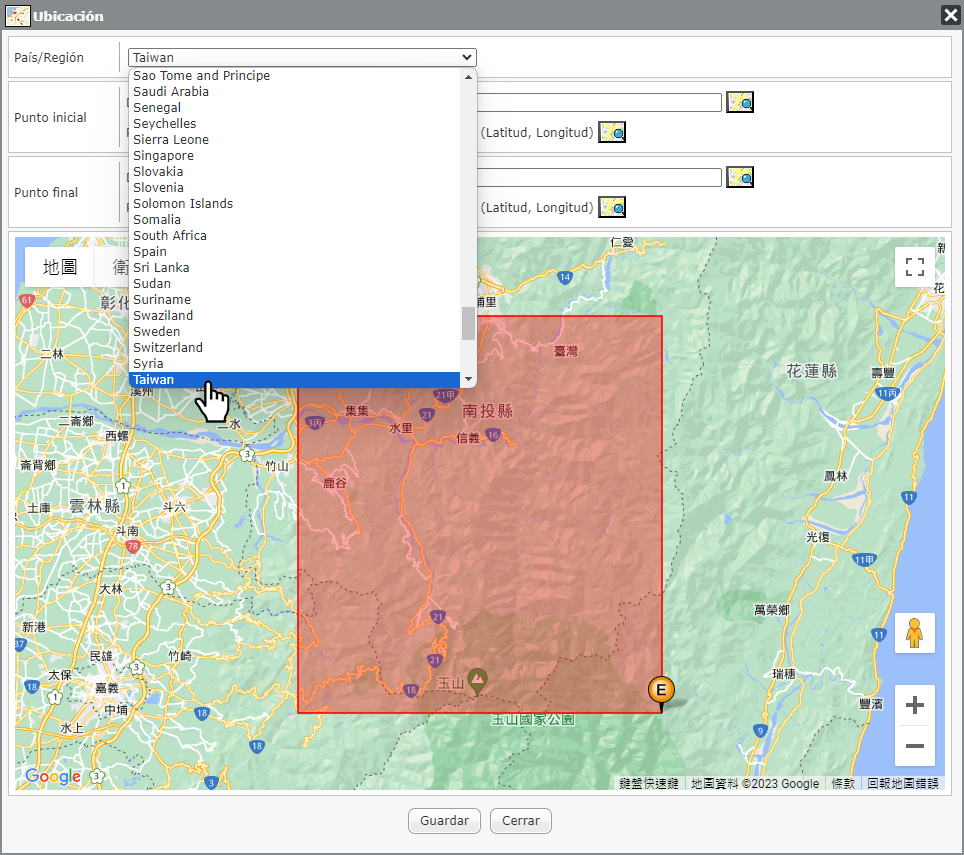 SMP Add Schedule Video Set Location Country