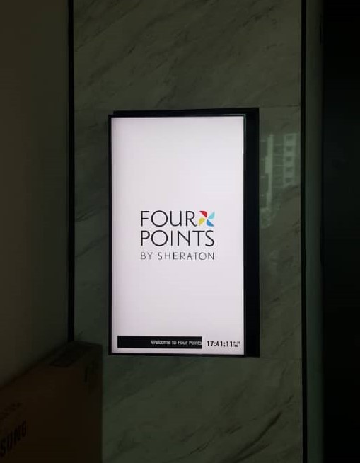 Signalisation numérique de l'hôtellerie à Four Points by Sheraton, Desaru