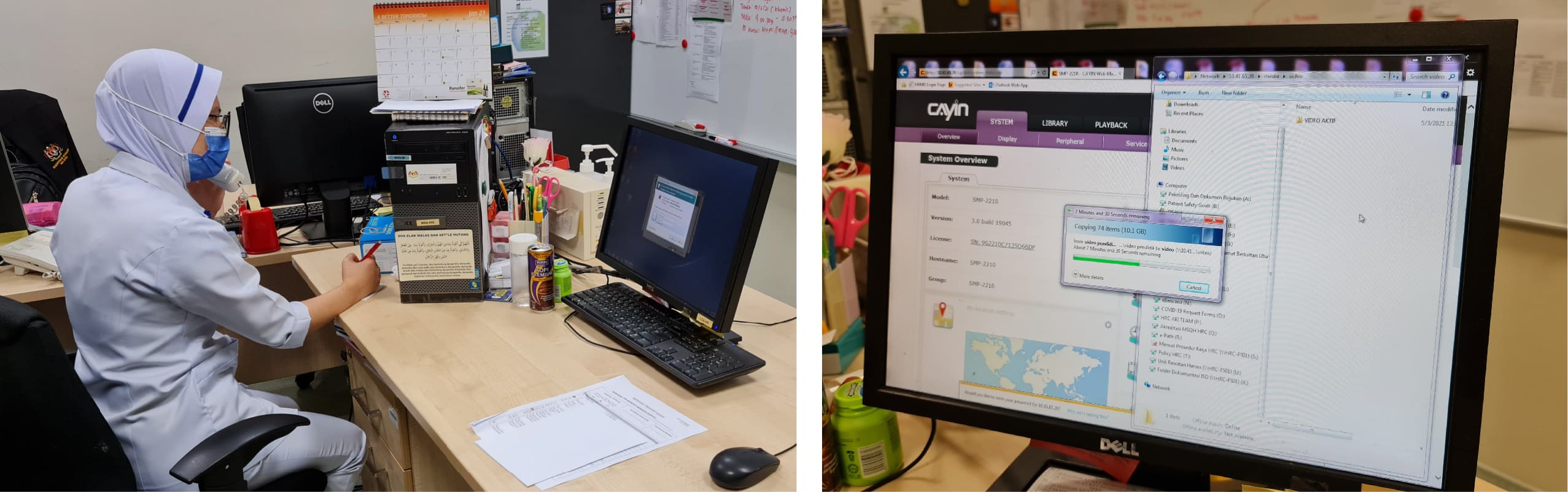 Healthcare Digital Signage at Cheras Rehabilitation Hospital, Malaysia