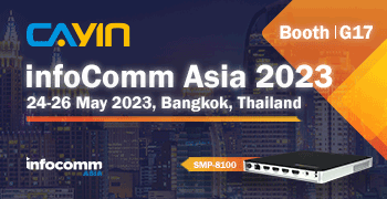 Unveiling CAYIN Technology's Game-Changing SMP-8100 at InfoComm Asia 2023