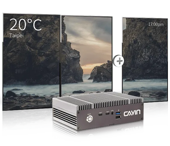 Experience the power of the compact 4K HDMI digital signage player SMP-2400, featuring multiple HDMI outputs for seamless and high-quality display performance.