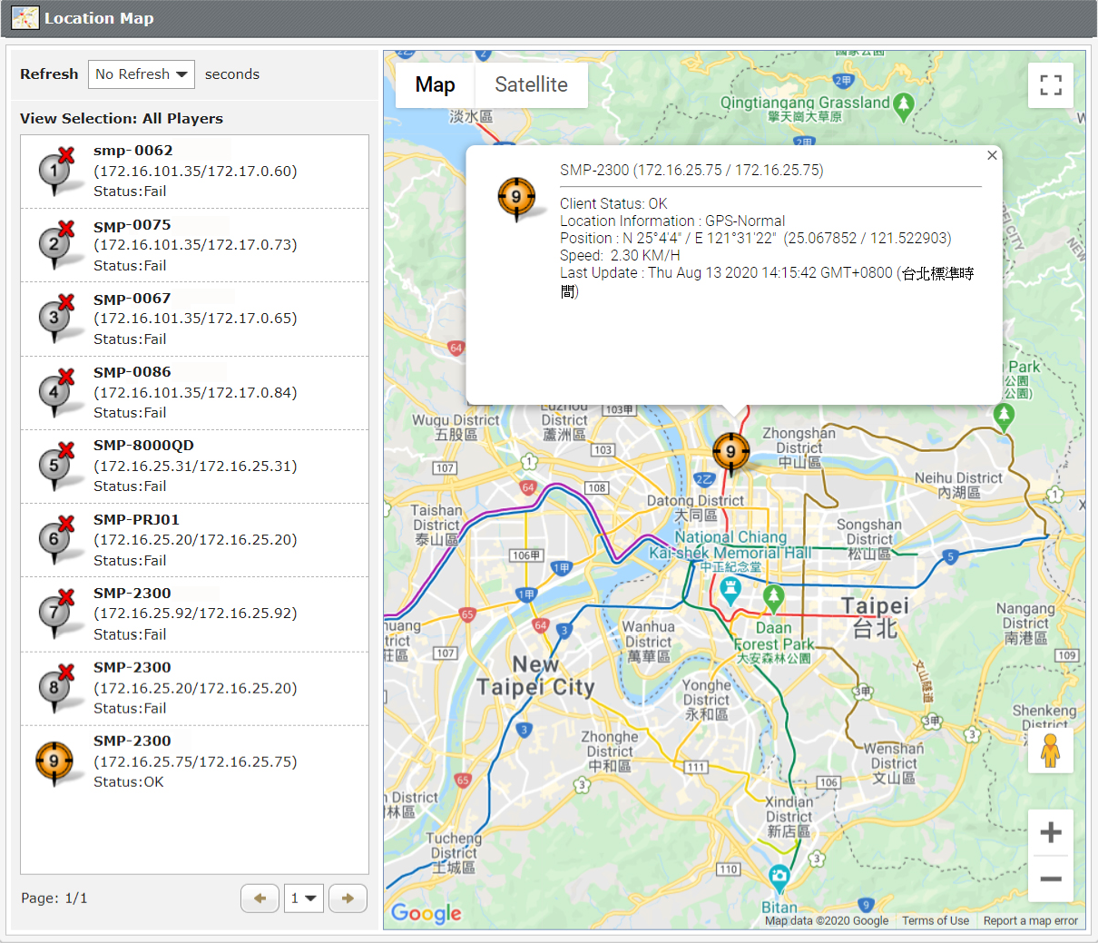 location map