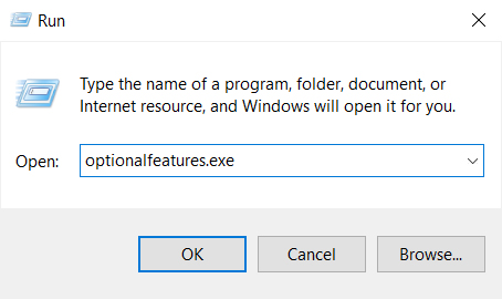 Enable SMB open theRunwindow