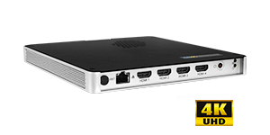SMP-8100 4つのディスプレイで利用可能な多機能なデジタルサイネージプレーヤー