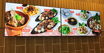 เทคโนโลยี CAYIN ยกระดับประสบการณ์การรับประทานอาหารที่ Ros Siam Noodle ประเทศไทย