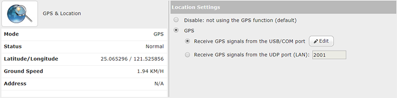 Connect GPS successfully